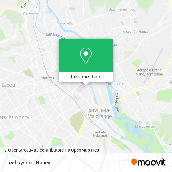 Techsycom map