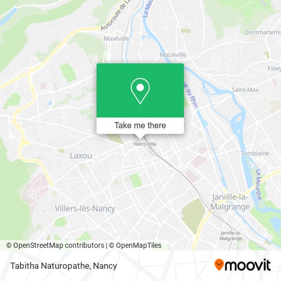 Tabitha Naturopathe map