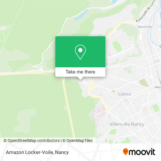 Amazon Locker-Voile map