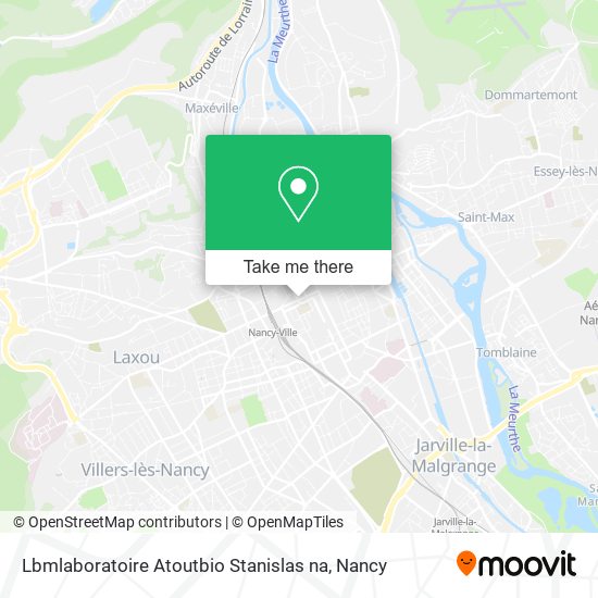 Lbmlaboratoire Atoutbio Stanislas na map