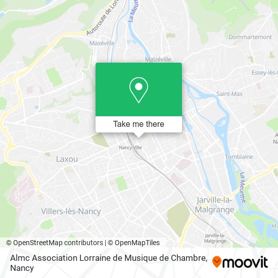 Almc Association Lorraine de Musique de Chambre map