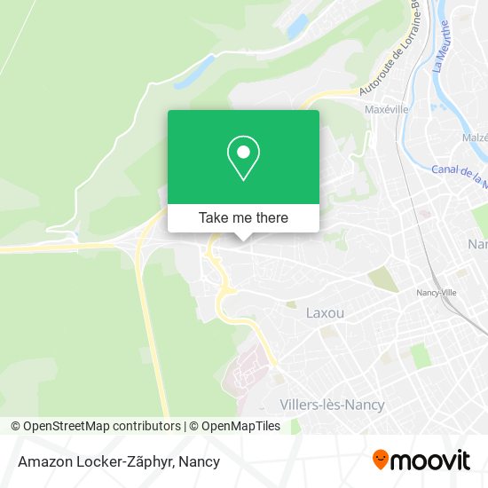 Amazon Locker-Zãphyr map