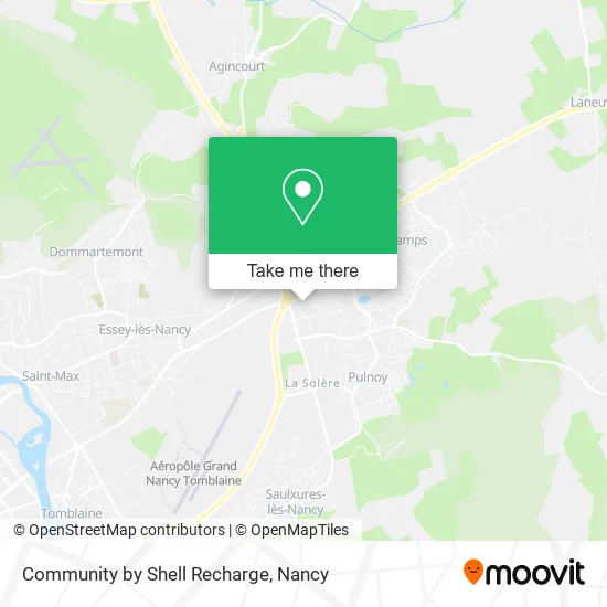 Community by Shell Recharge map