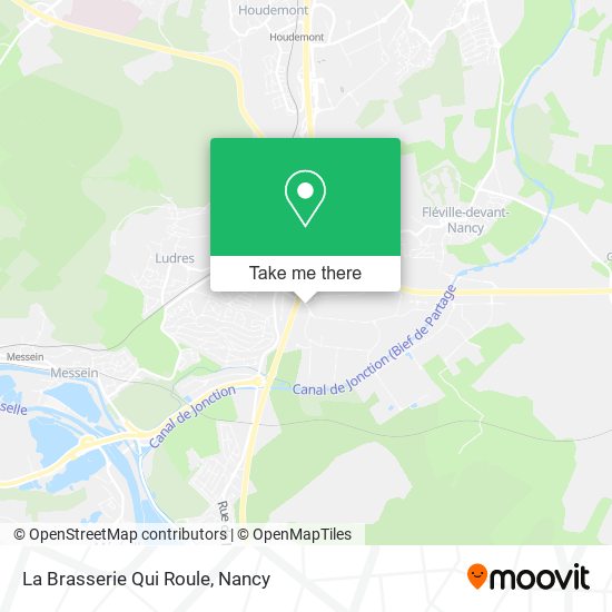 La Brasserie Qui Roule map