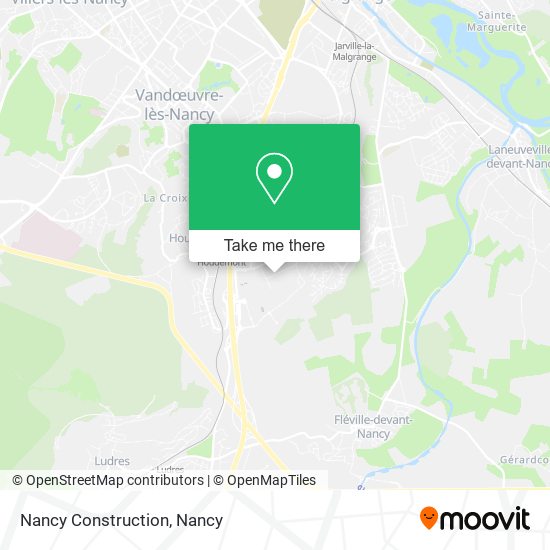 Mapa Nancy Construction