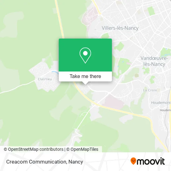 Creacom Communication map