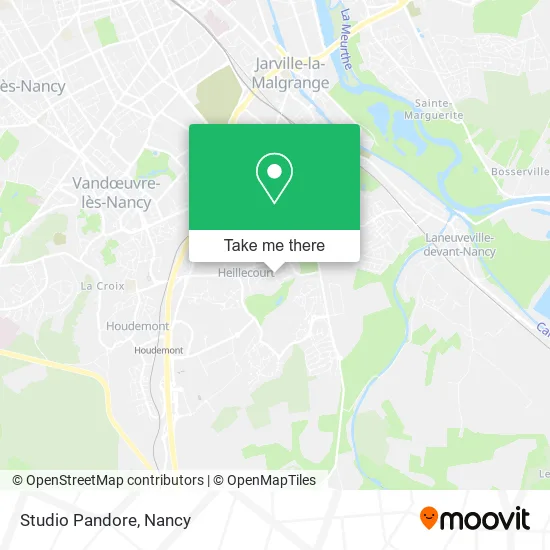 Studio Pandore map