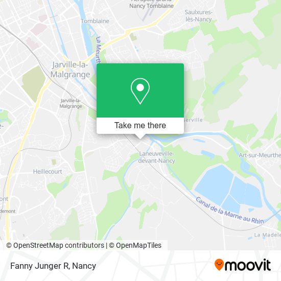 Fanny Junger R map