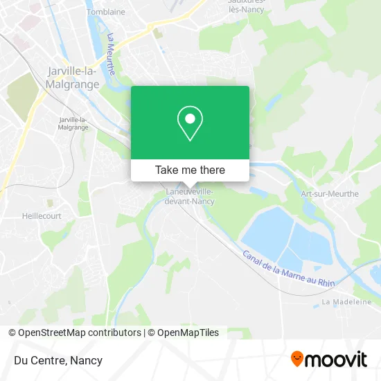 Du Centre map