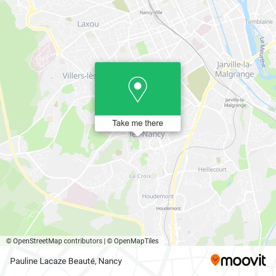 Pauline Lacaze Beauté map