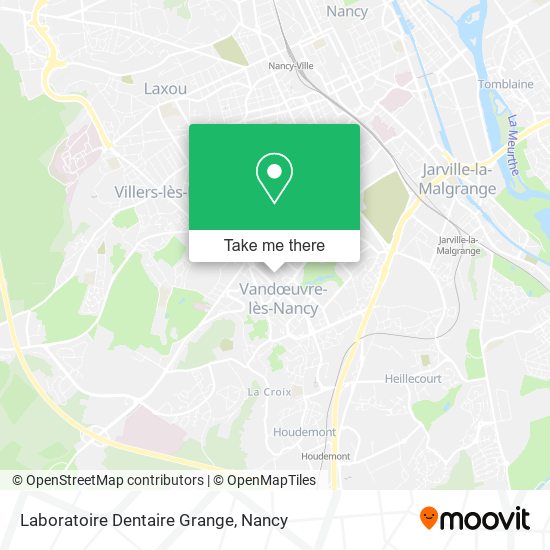 Mapa Laboratoire Dentaire Grange