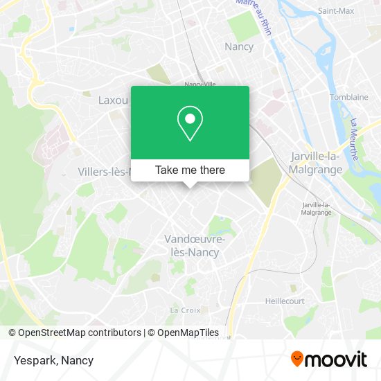 Yespark map