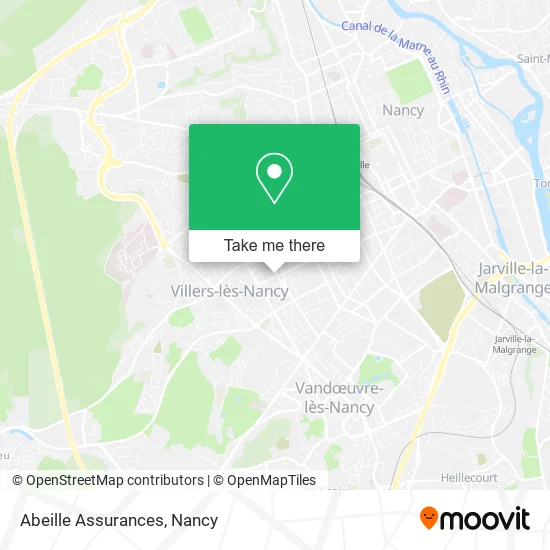 Abeille Assurances map