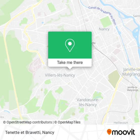 Tenette et Bravetti map