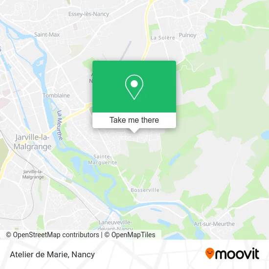 Atelier de Marie map