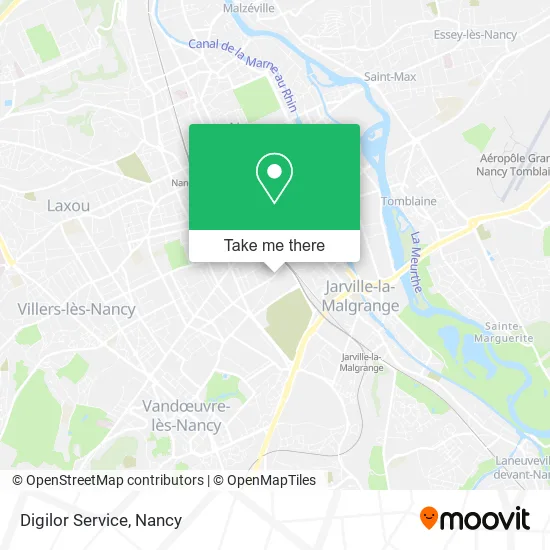 Digilor Service map