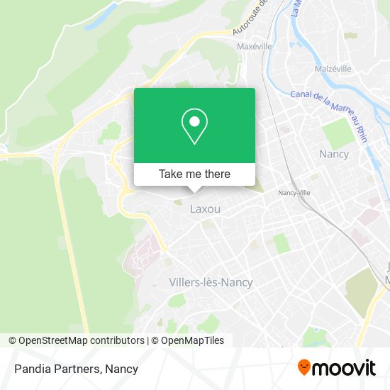 Pandia Partners map