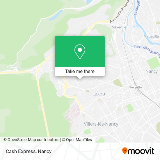 Mapa Cash Express