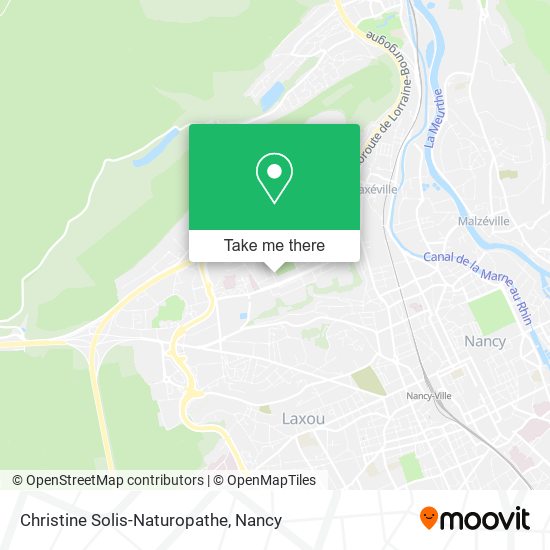 Christine Solis-Naturopathe map