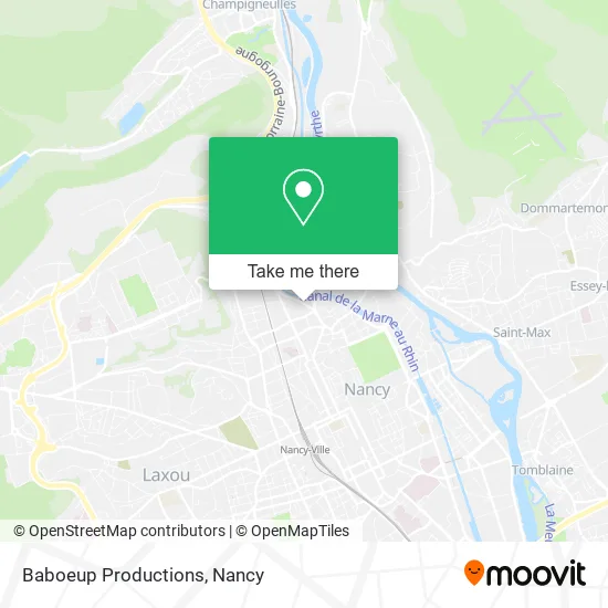 Baboeup Productions map