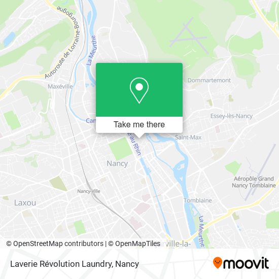 Mapa Laverie Révolution Laundry