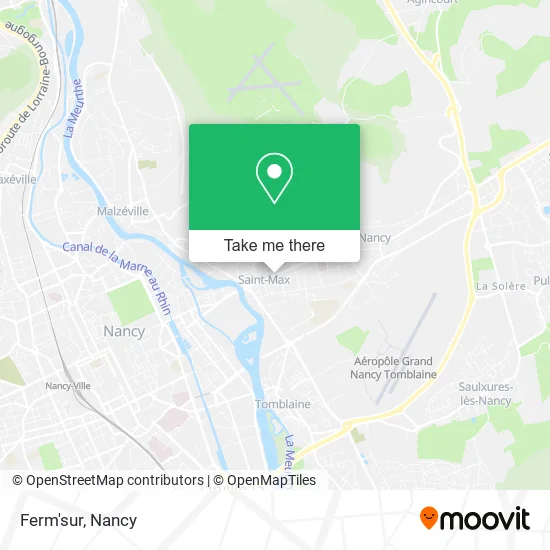 Ferm'sur map