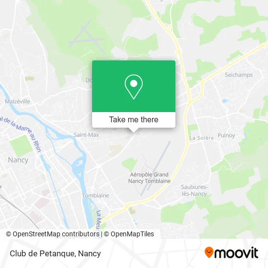 Club de Petanque map