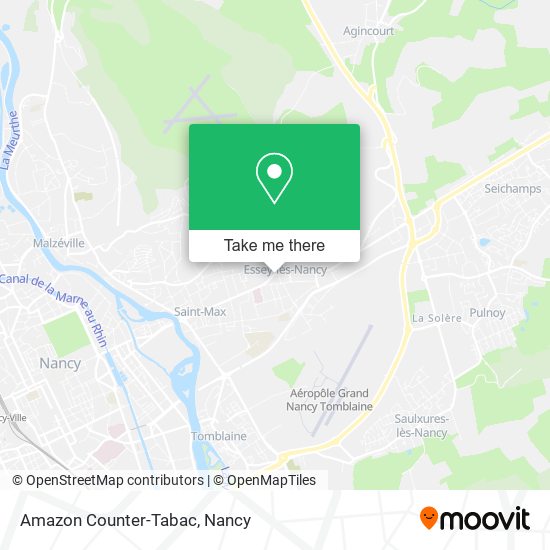 Mapa Amazon Counter-Tabac