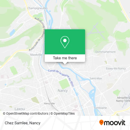 Chez Samlee map