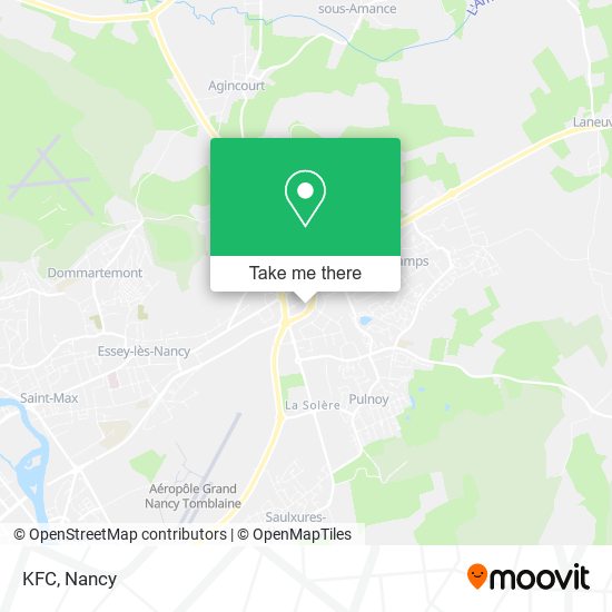 KFC map