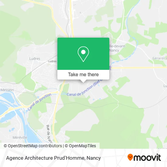 Agence Architecture Prud'Homme map