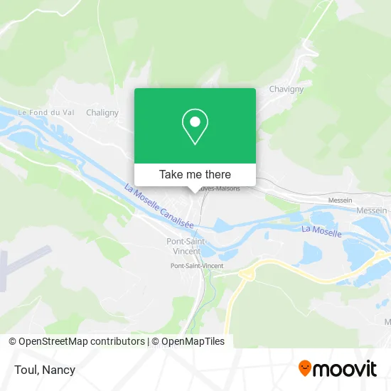 Toul map