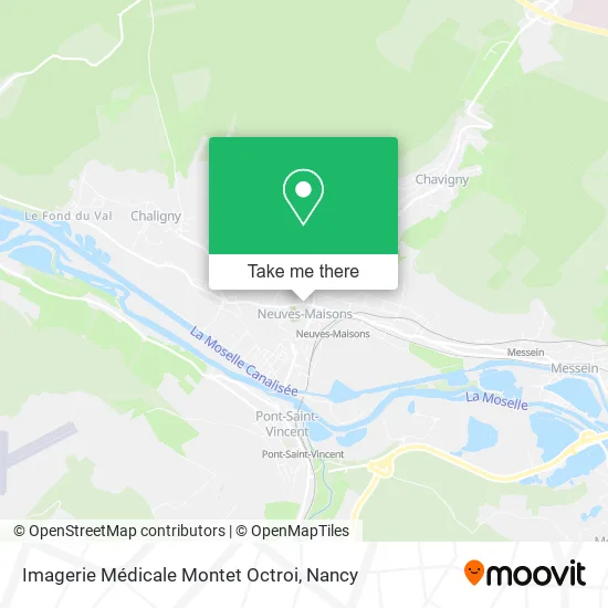 Imagerie Médicale Montet Octroi map