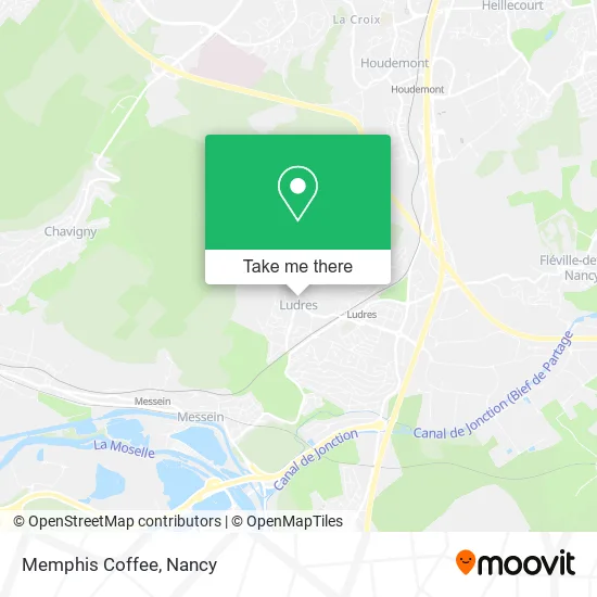 Memphis Coffee map