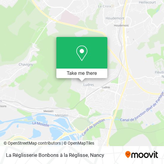 La Réglisserie Bonbons à la Réglisse map