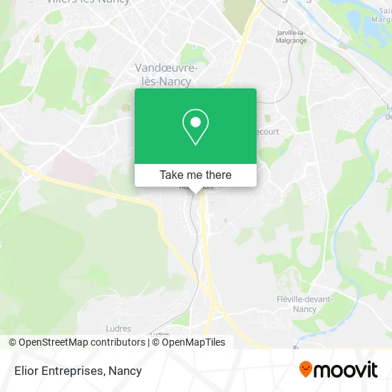 Elior Entreprises map
