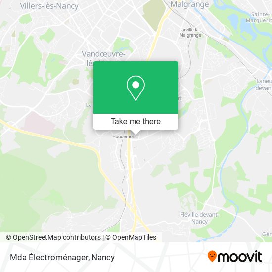 Mda Électroménager map