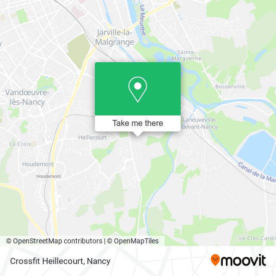 Crossfit Heillecourt map