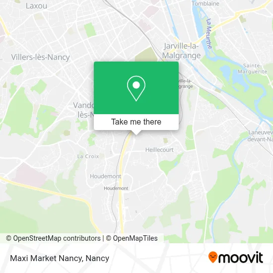 Maxi Market Nancy map