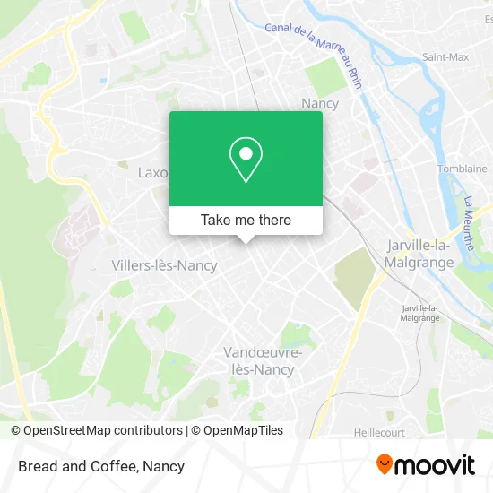 Bread and Coffee map