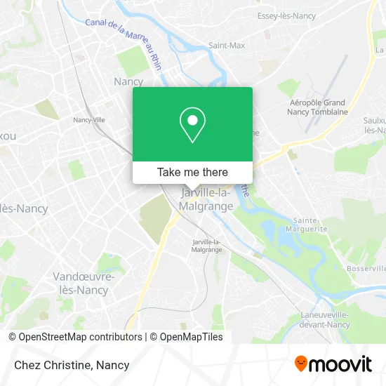 Chez Christine map