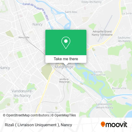 Rizali ( Livraison Uniquement ) map