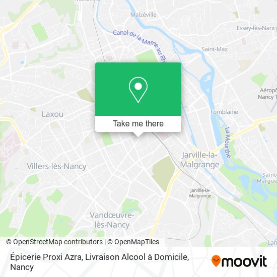 Épicerie Proxi Azra, Livraison Alcool à Domicile map