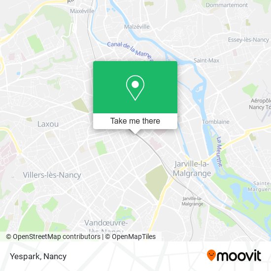 Yespark map