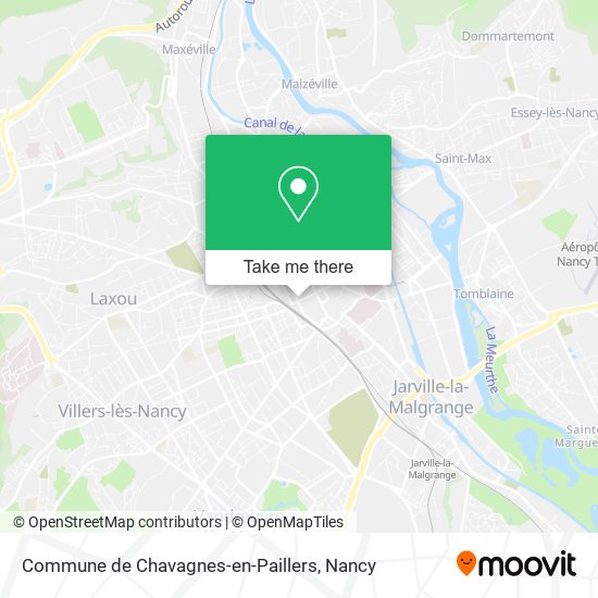 Commune de Chavagnes-en-Paillers map