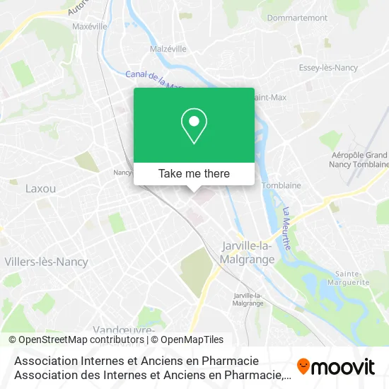 Association Internes et Anciens en Pharmacie Association des Internes et Anciens en Pharmacie map