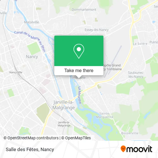 Salle des Fêtes map