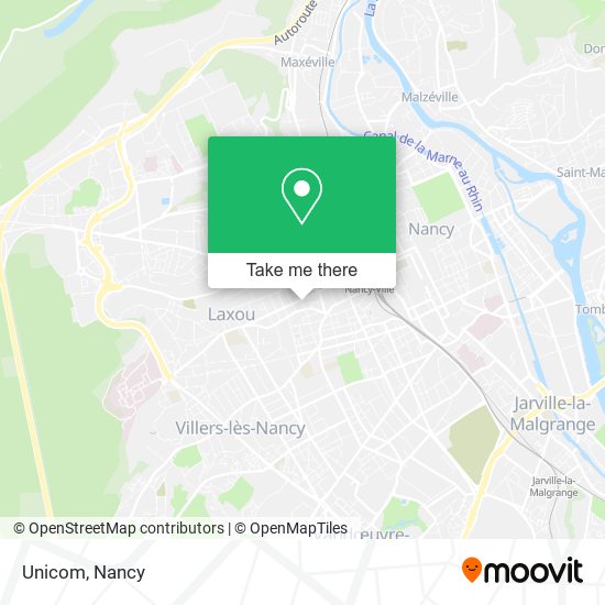 Unicom map