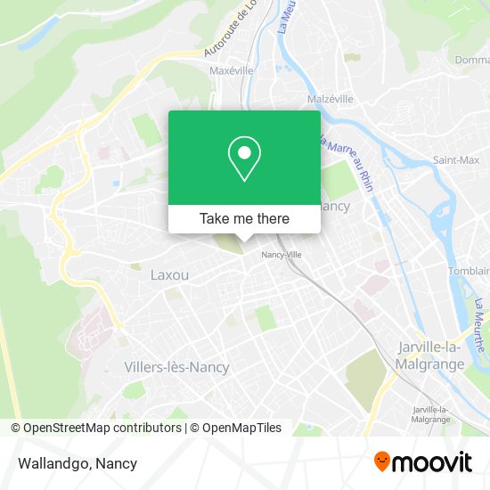 Wallandgo map