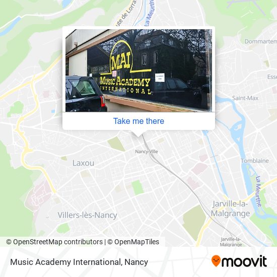 Music Academy International map